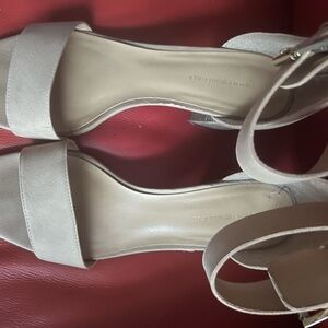 Tommy Hilfiger Cream Heels with Elegant Straps